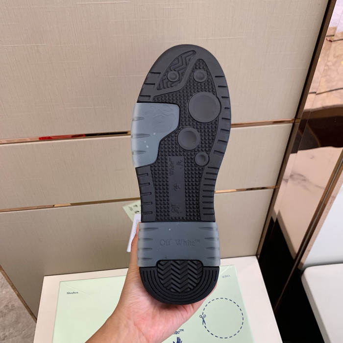 OFF WHITE™ C/O VIRGIL ABLOH OUT OF OFFICE LOW-TOP LEATHER SNEAKERS "OOO"