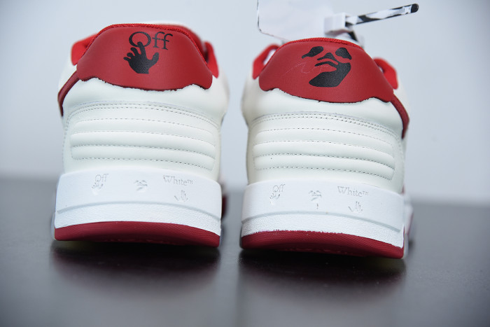 OFF WHITE™ C/O VIRGIL ABLOH OUT OF OFFICE LOW-TOP LEATHER SNEAKERS "OOO"